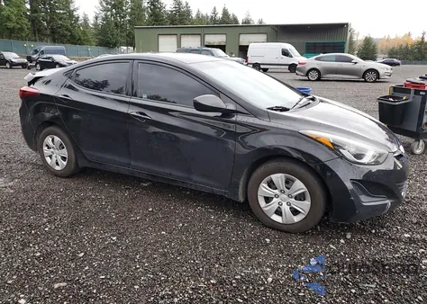 2016 Hyundai Elantra Se from USA, damaged, VIN 5NPDH4AE2GH700627